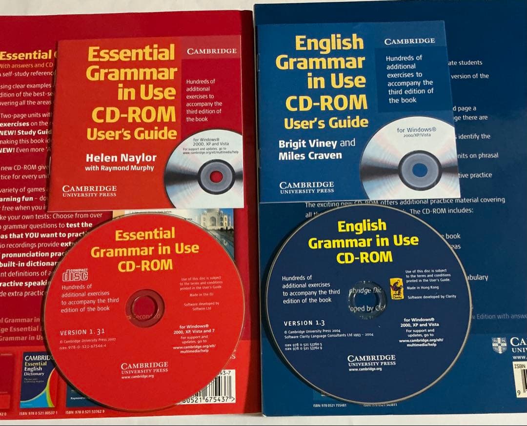 English Grammar in Use 初級 中級 洋書 CD-ROM付