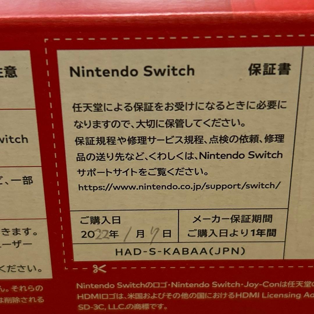 Nintendo Switch 本体　ポケモンレジェンドアルセウスカセット付き