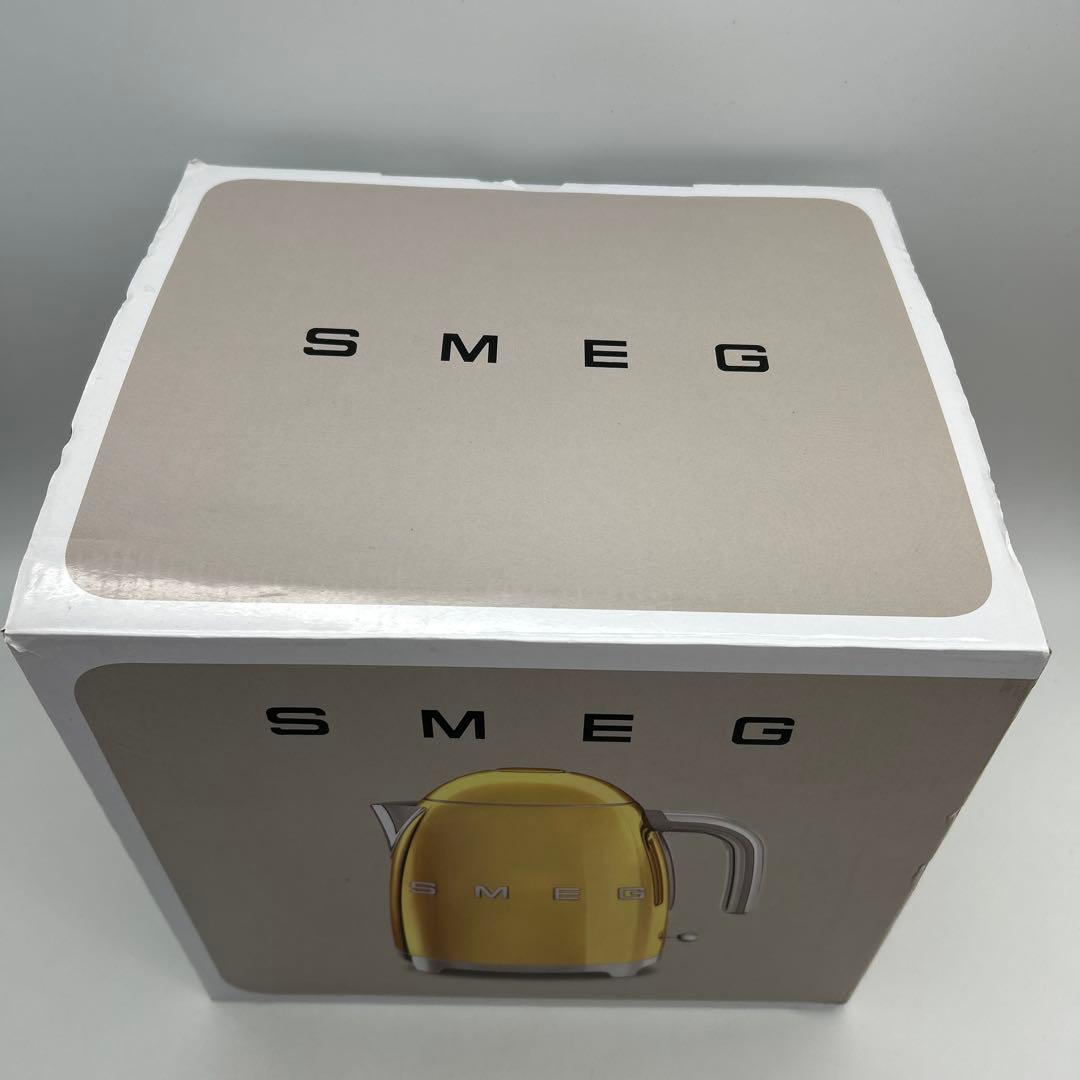 新品同様 SMEG 電気ケトル KLF03GOJP ゴールド