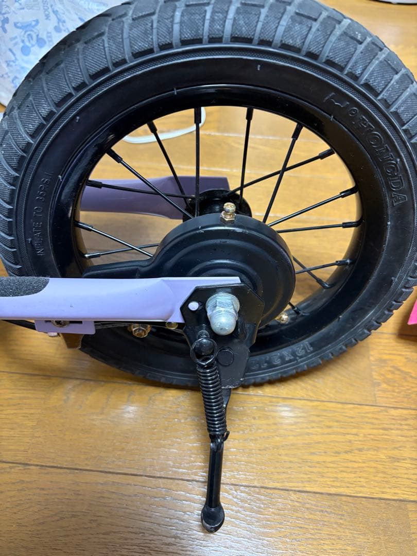 SPARKY スパーキー　自転車　キッズバイク　パープル