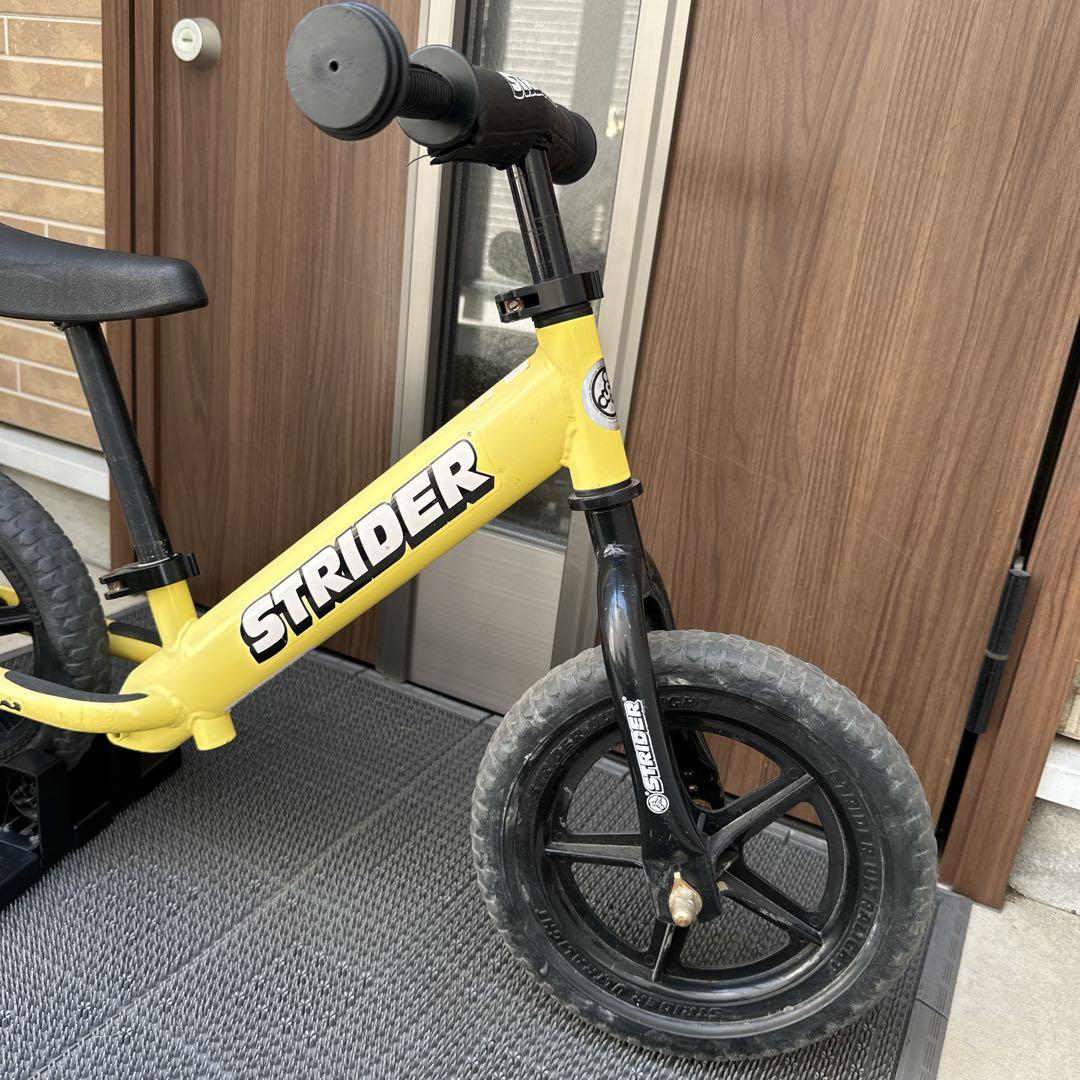 STRIDER ストライダー スポーツ　グリーン　12インチ バイク　スタンド付