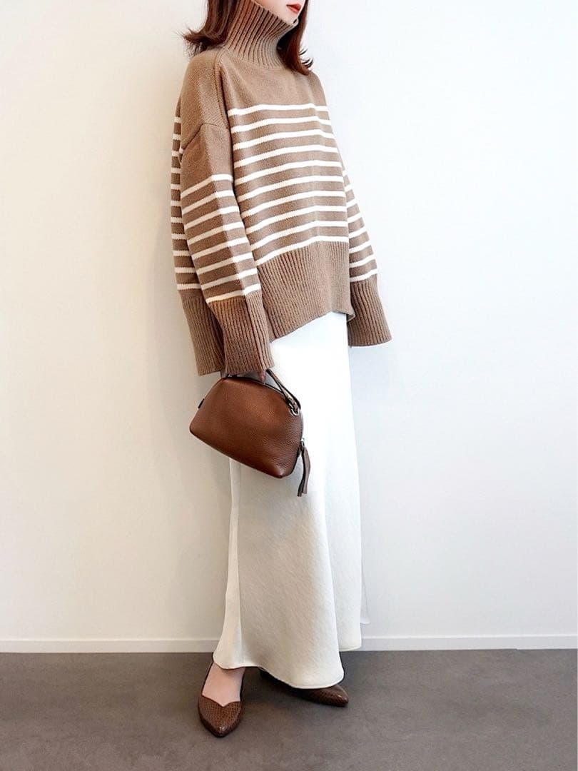 ほぼ新品＊BEAUTY&YOUTH UNITED ARROWSサテンスカートbH