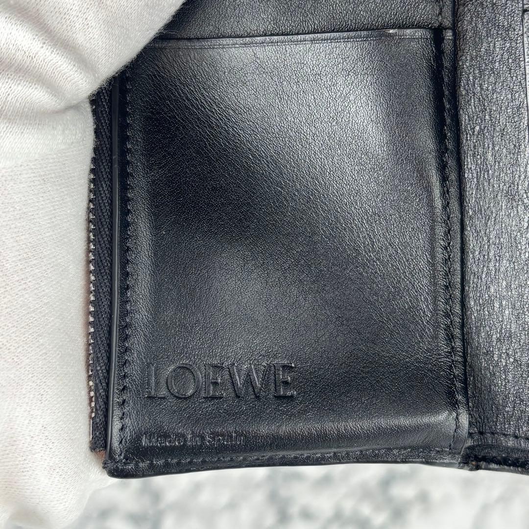 110 LOEWE バーティカルウォレット　三つ折り財布