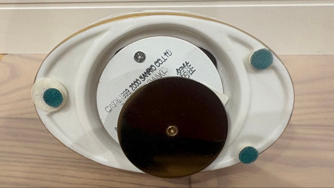 ハローキティ ダニエル　オルゴール　陶器 雛人形