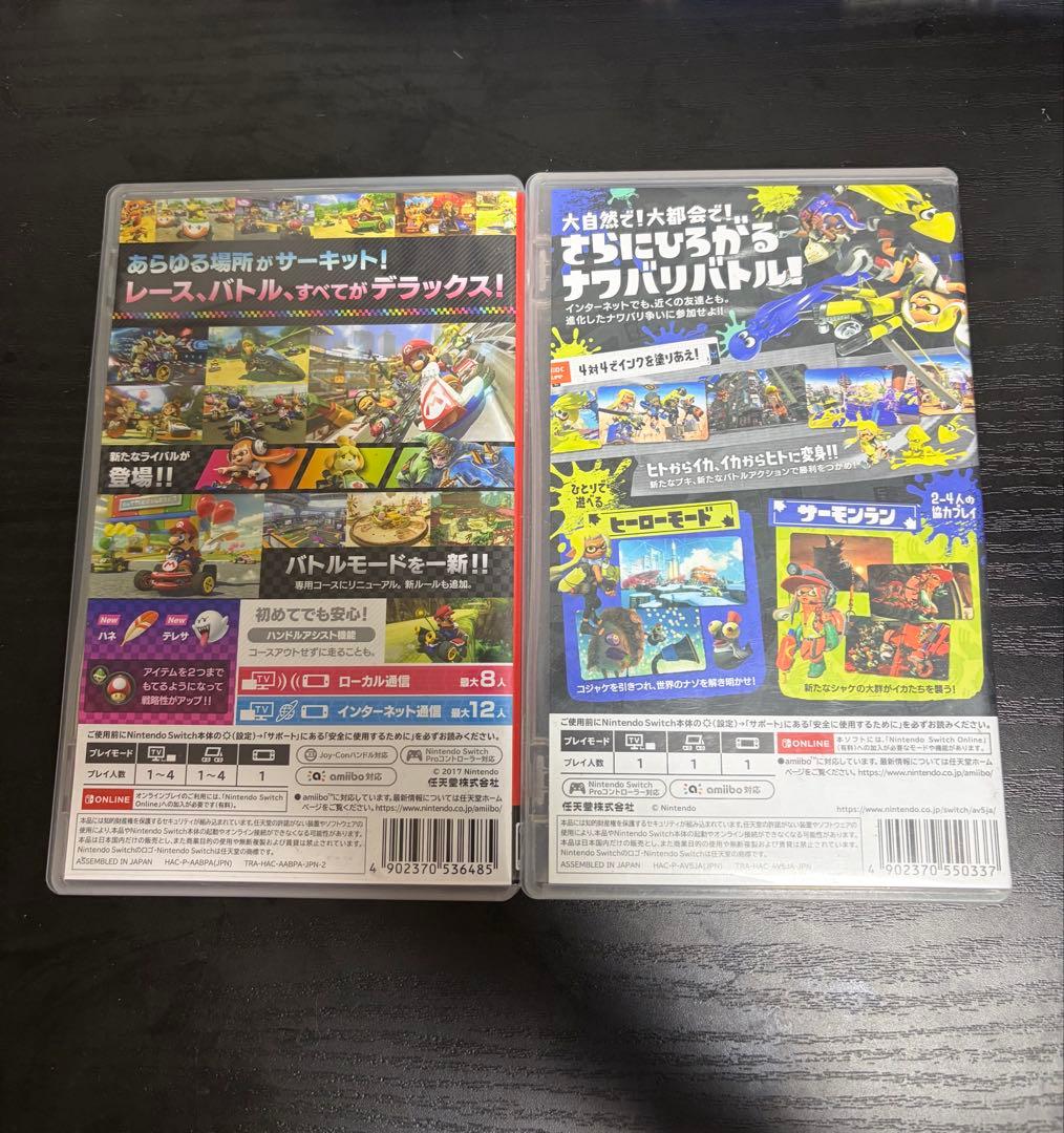 マリオカート8デラックス　スプラトゥーン3 Nintendo Switch