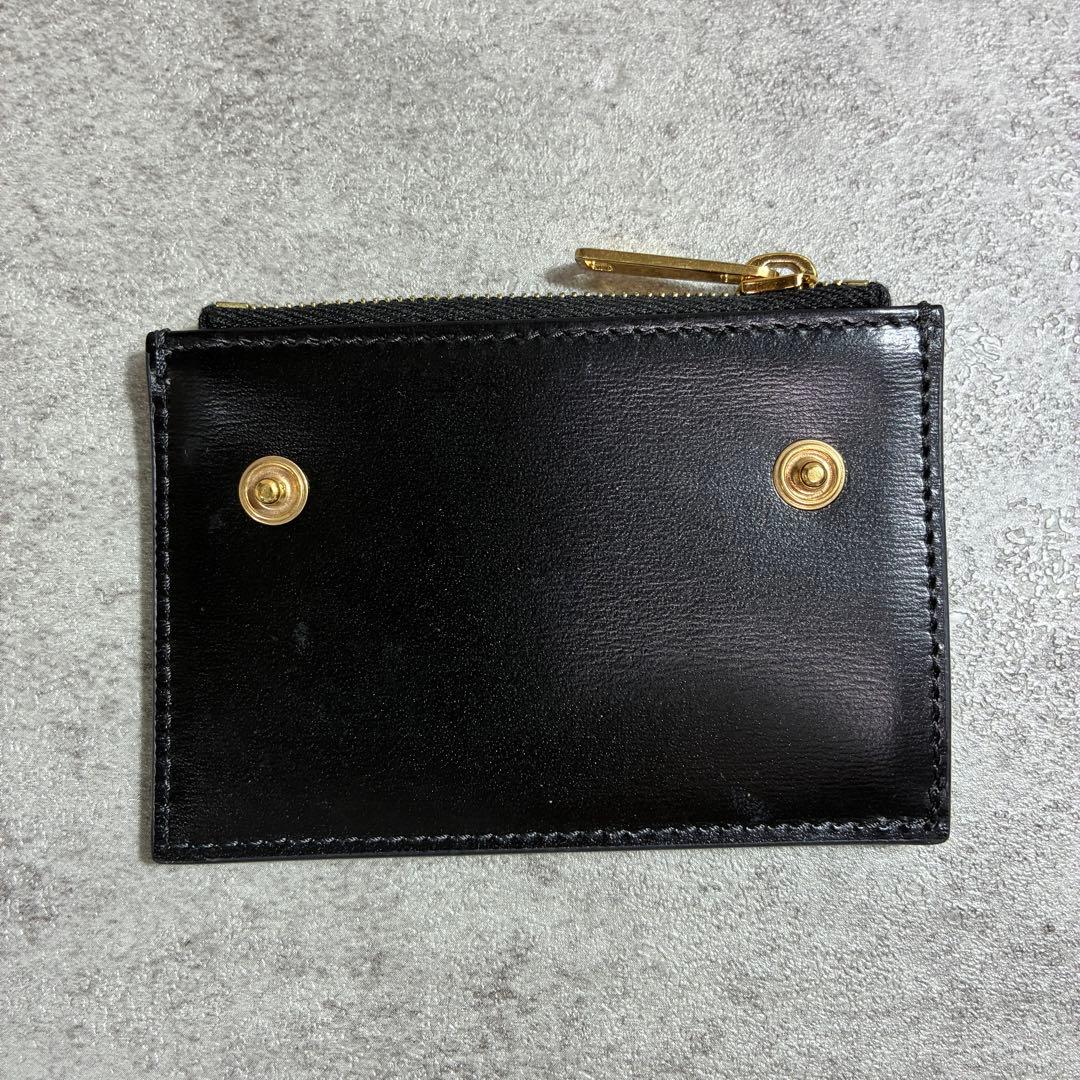 あ*き様 美品✨CELINE セリーヌ デカロゴ金具 ケース付　コンパクト