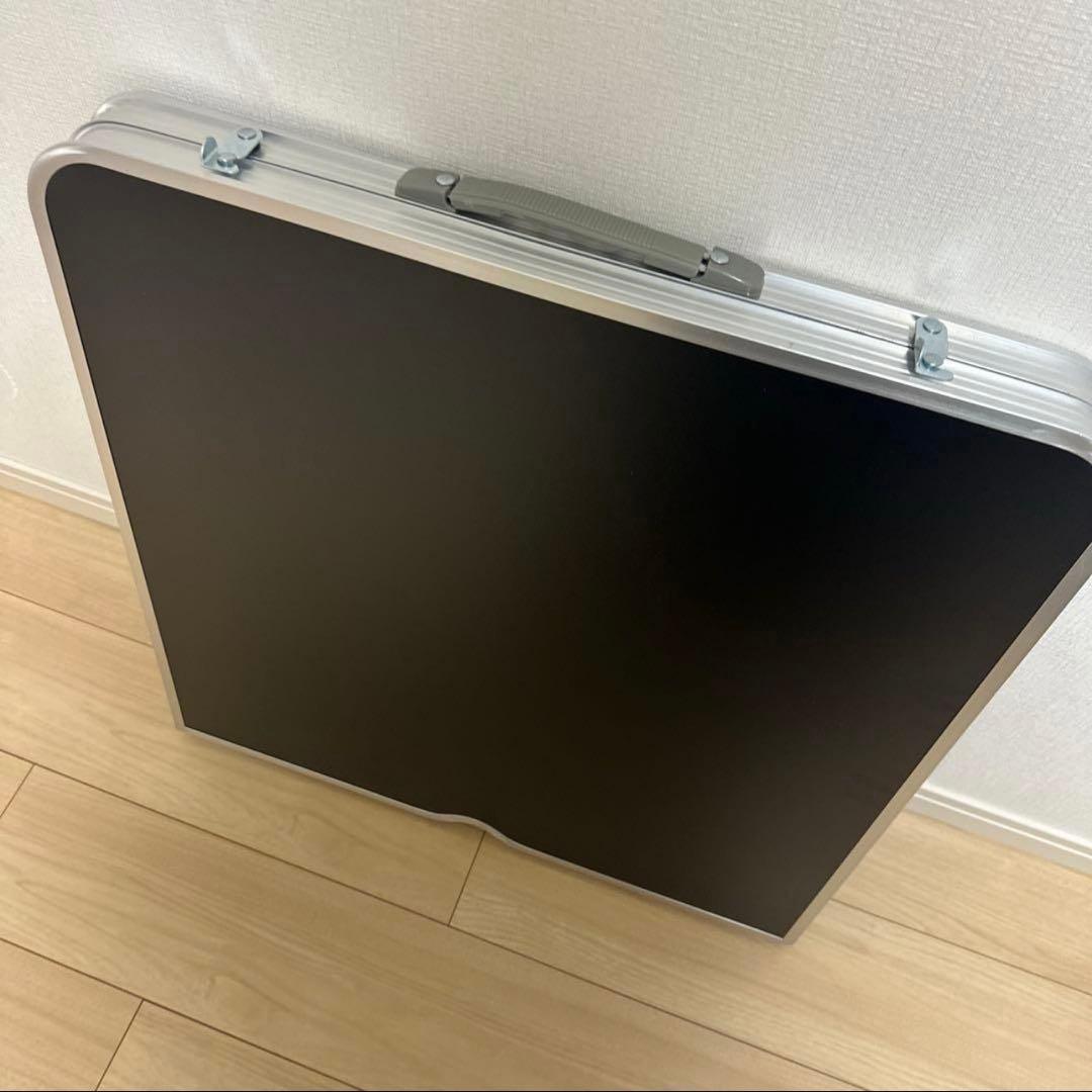 【専用です】折りたたみテーブル 120cm アルミテーブル パラソル穴あり①②