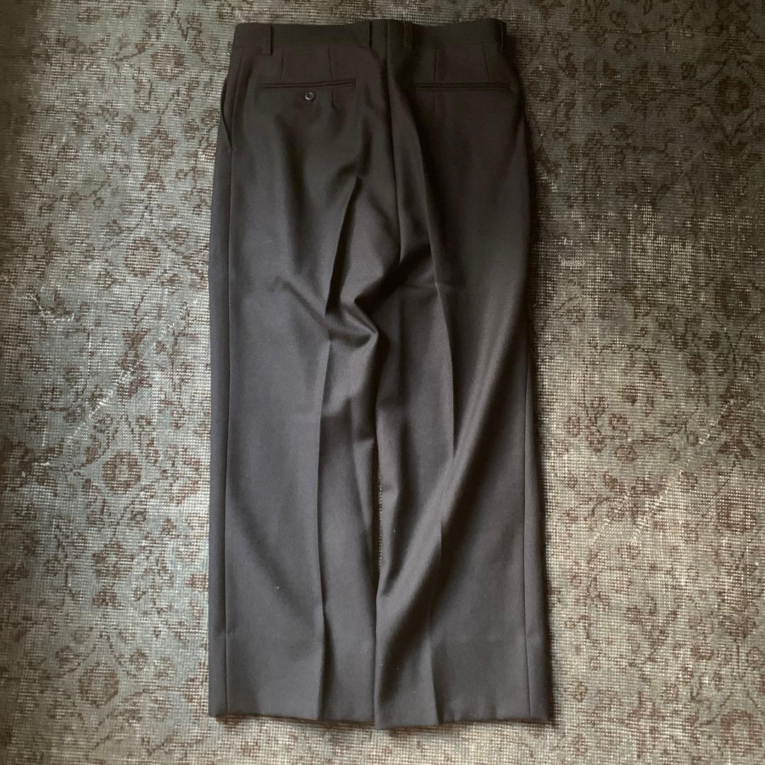 希少 3P ダブルスーツ スリーピース ネイビー 90s 大人気 モヘア 古着