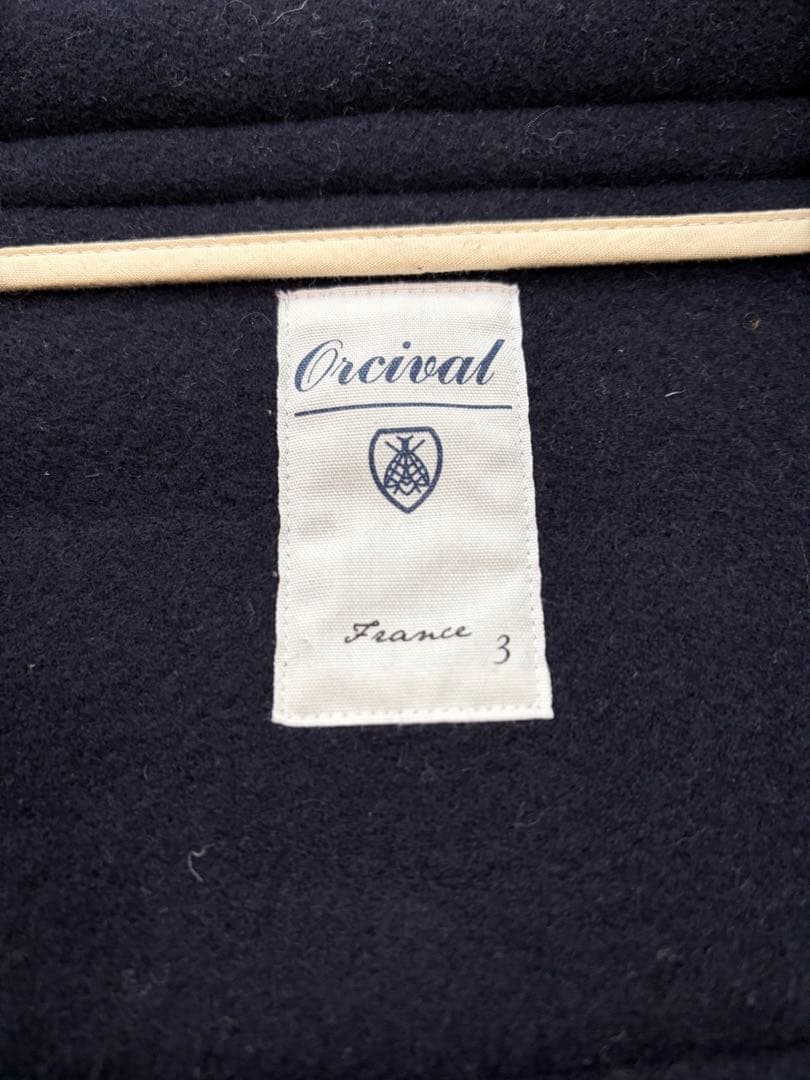 Orcival ダッフルコート ネイビー France 3