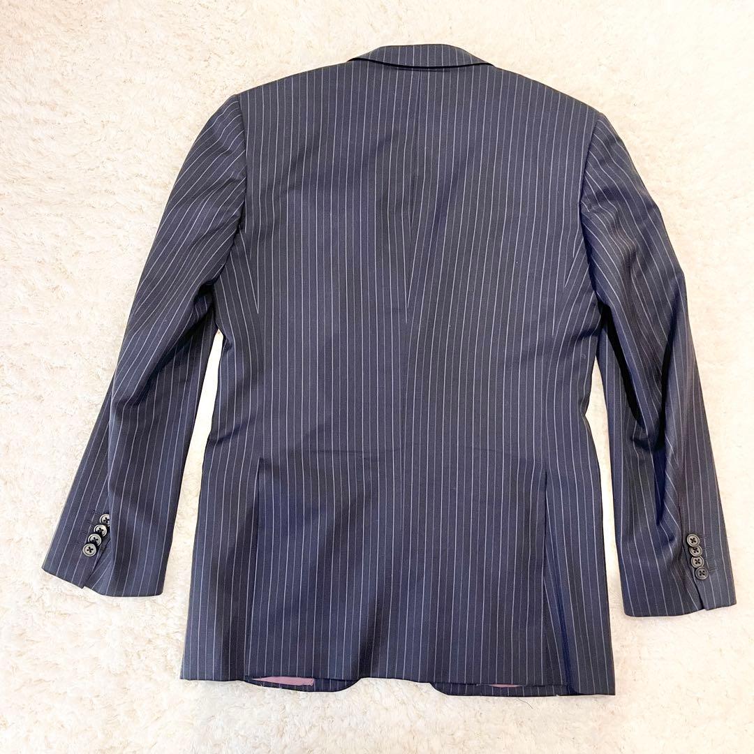 Paul Smith 黒 ストライプ スーツ セットアップ GUABELLO
