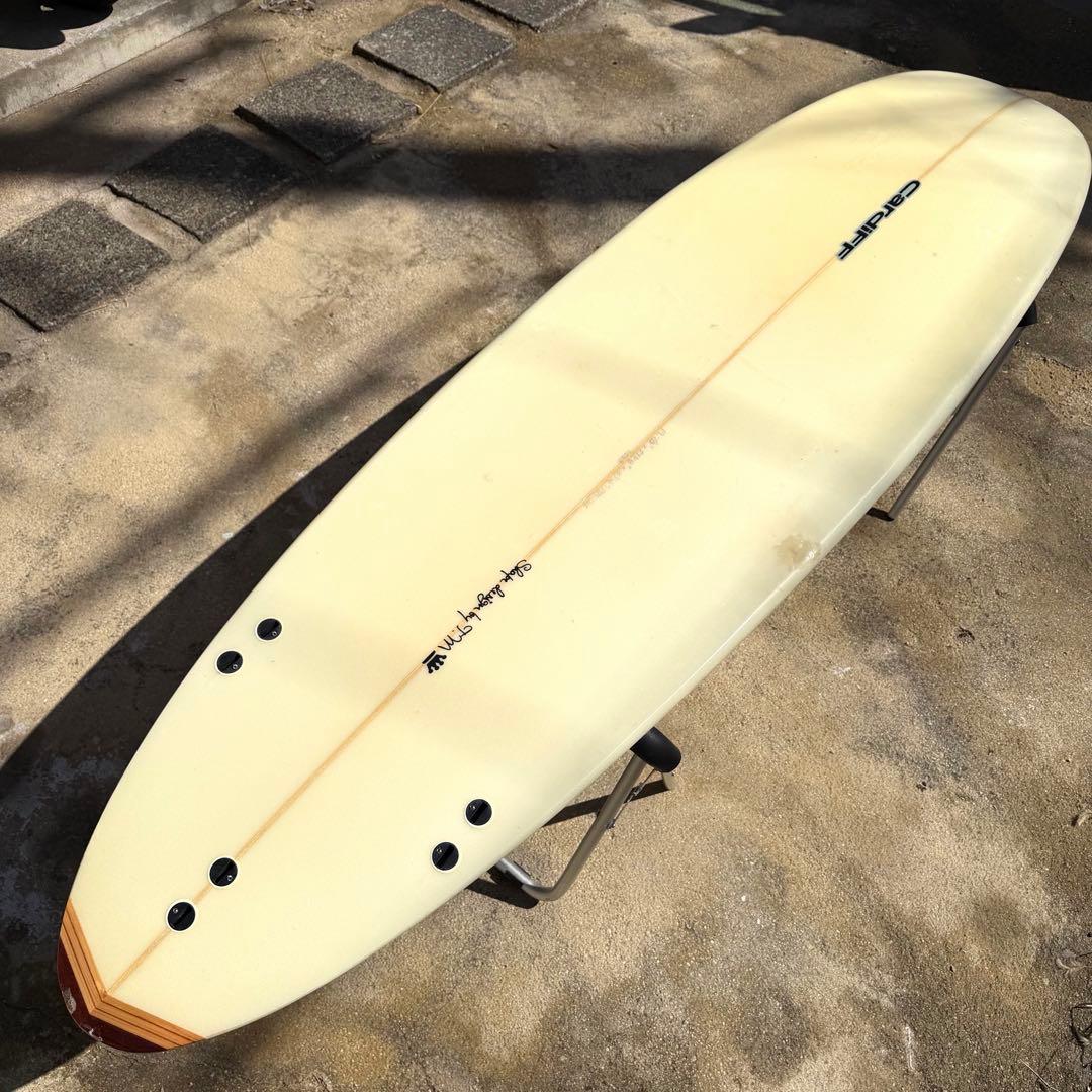 CARDIFF サーフボード　7’3ft 1番遊べるボード　ミッドレングス　良好