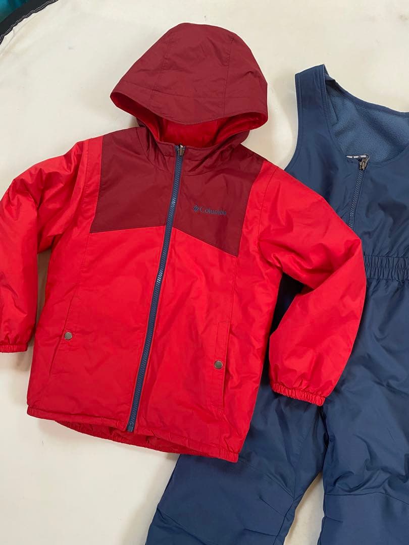 超美品 Columbia コロンビア スノーウェアセット XS（120）キッズ
