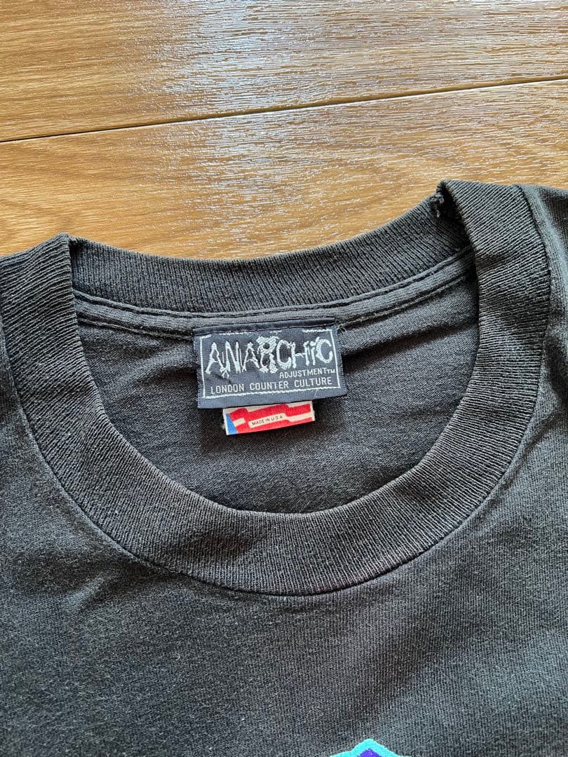 アナーキックアジャストメント　アナーキーマーク Tシャツ 00s vintage