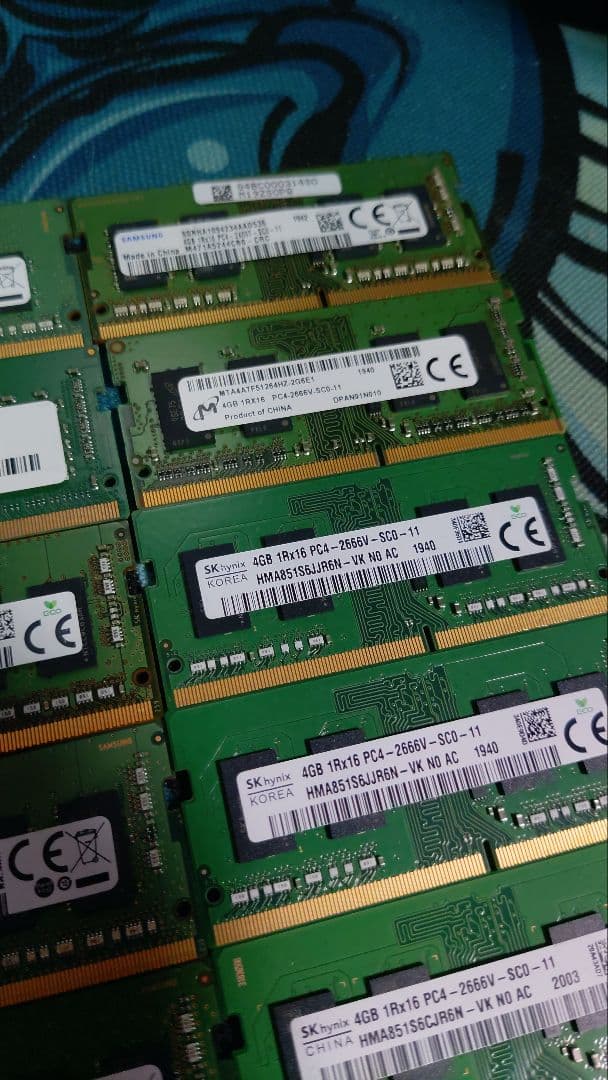 Samsung DDR4 4GBメモリ　まとめ