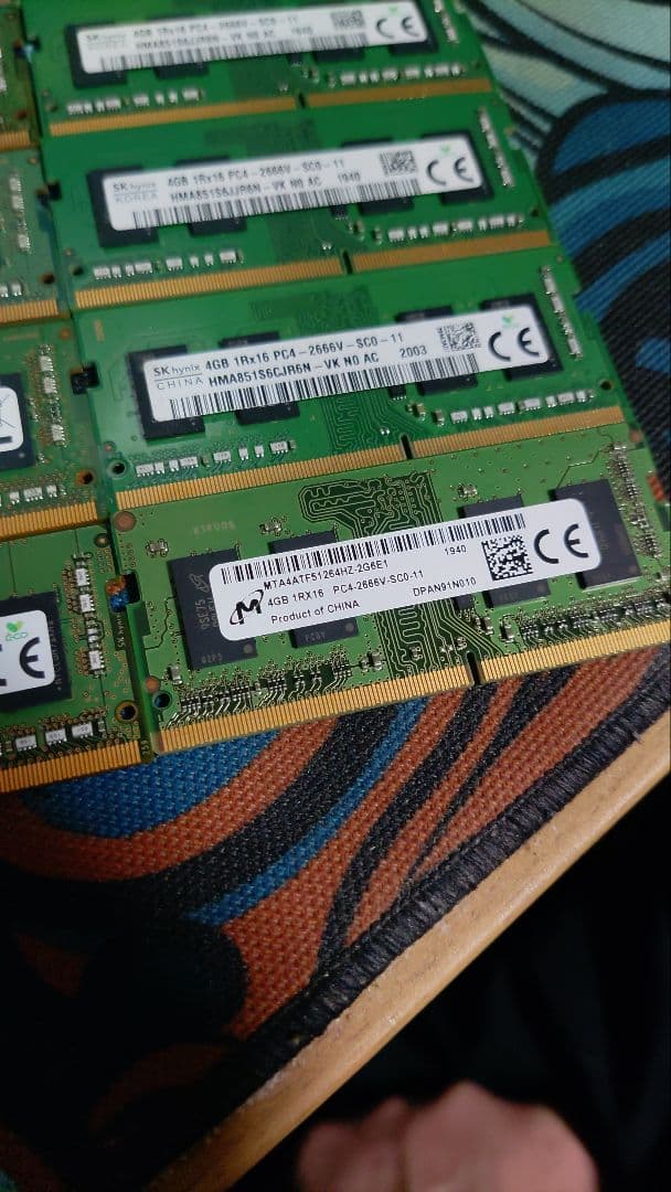 Samsung DDR4 4GBメモリ　まとめ