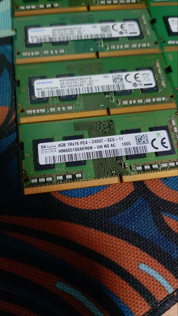 Samsung DDR4 4GBメモリ　まとめ