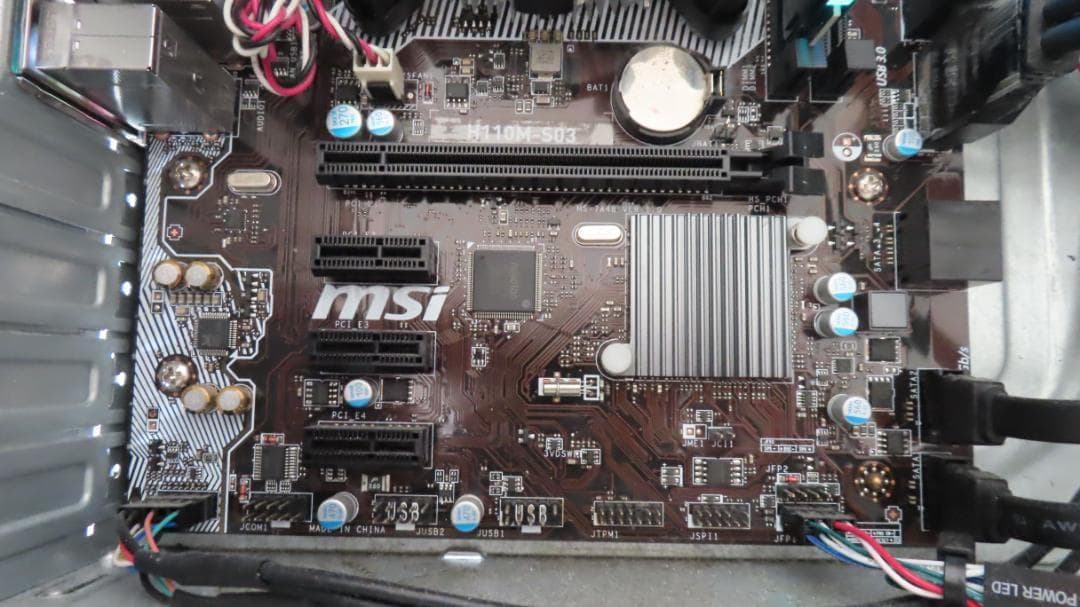 自作デスクトップ Pentium G4400