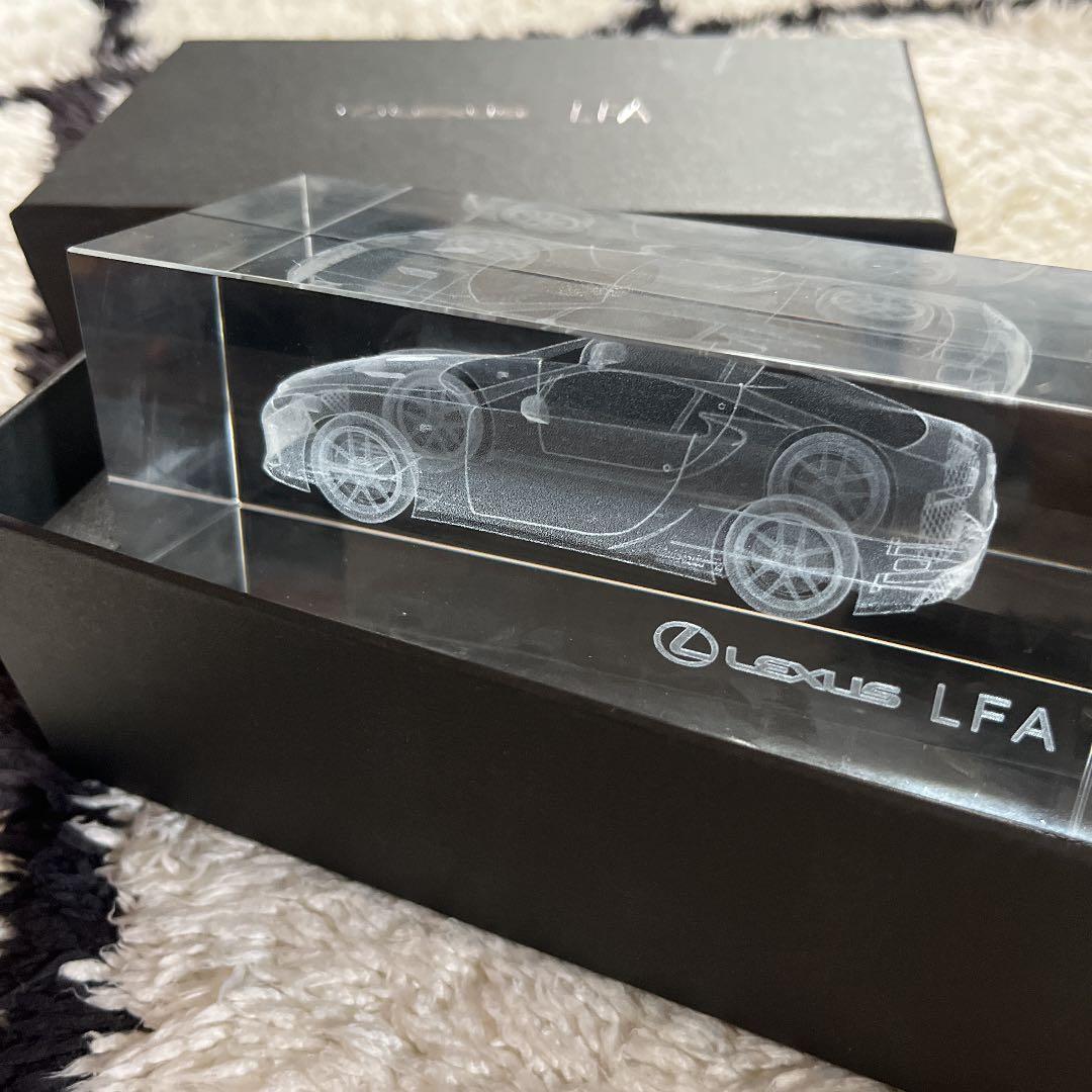レクサスlfa クリスタルガラス
