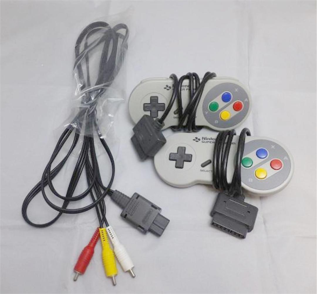 Nintendo スーパーファミコン 本体 一式セット SHVC-001 任天堂