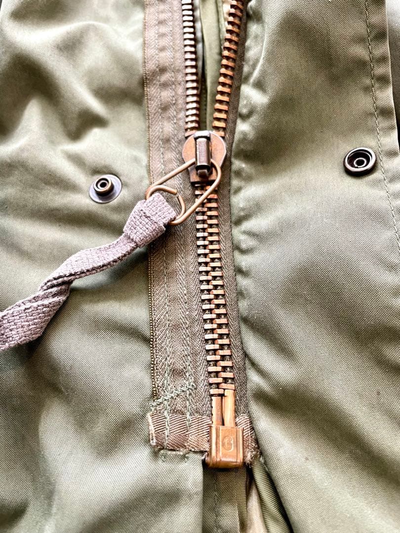 M65フィッシュテール3点セット　Mサイズ　フィールドパーカー　緑￼