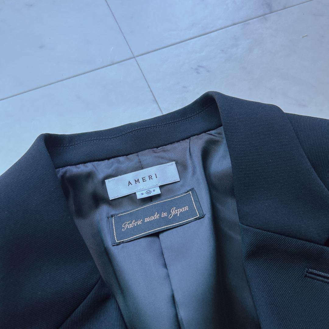 Ameri REFINED TAILORED JACKET　黒　テーラード