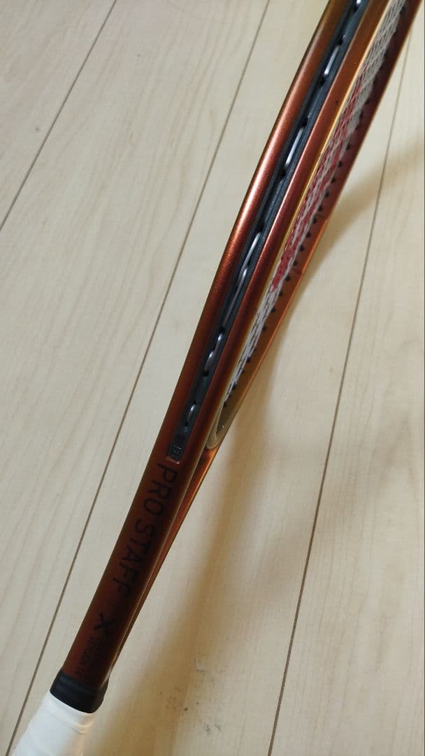 プロスタッフ　Wilson Pro Staff X　V14 グリップ２