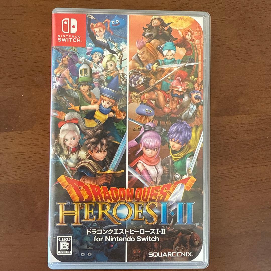 ドラゴンクエストヒーローズI・II（ソフト本体＋パッケージ）