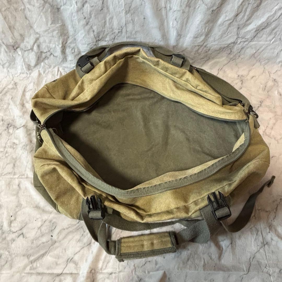 80s L.L.Bean 特大サイズ ボストンバック キャンバス ダッフルバッグ