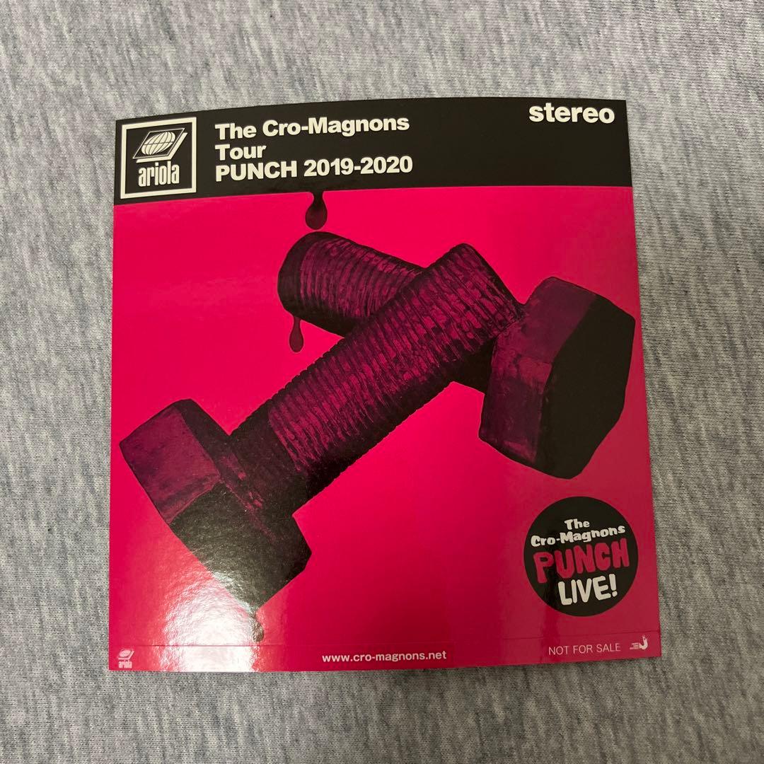 クロマニヨンズ ツアー PUNCH 2019-2020 LPレコード