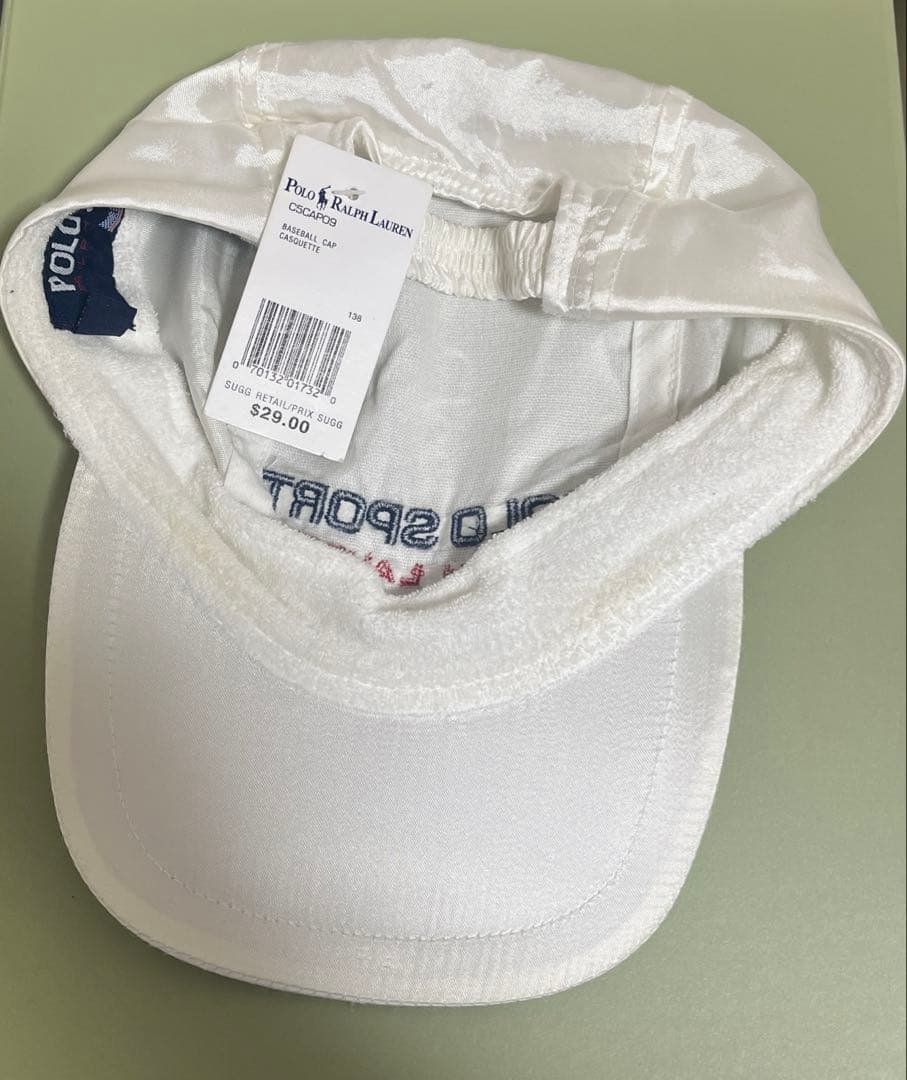 希少USA製 90s polo sport ポロスポーツ　キャップ