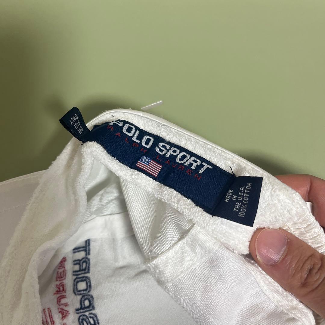 希少USA製 90s polo sport ポロスポーツ　キャップ