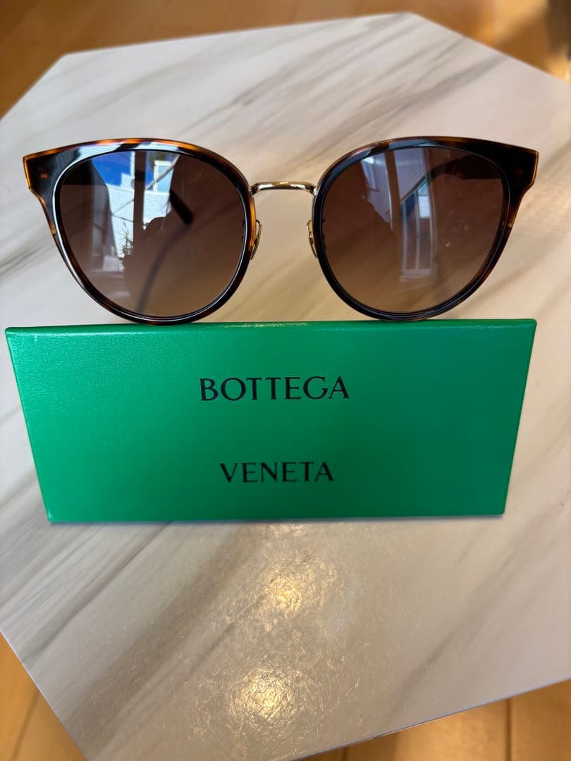 ポテきちBOTTEGA VENETA ブラウン サングラス