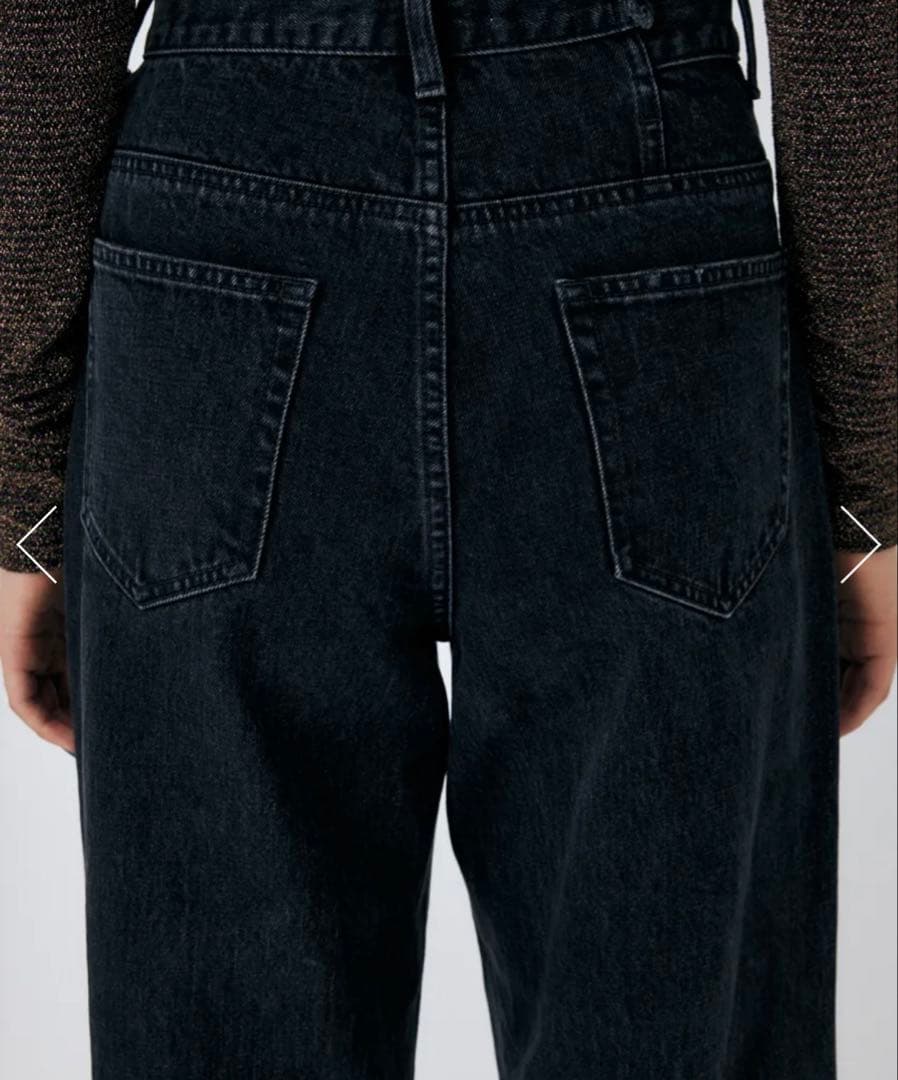 CROSS WAIST WIDE STRAIGH／MOUSSY