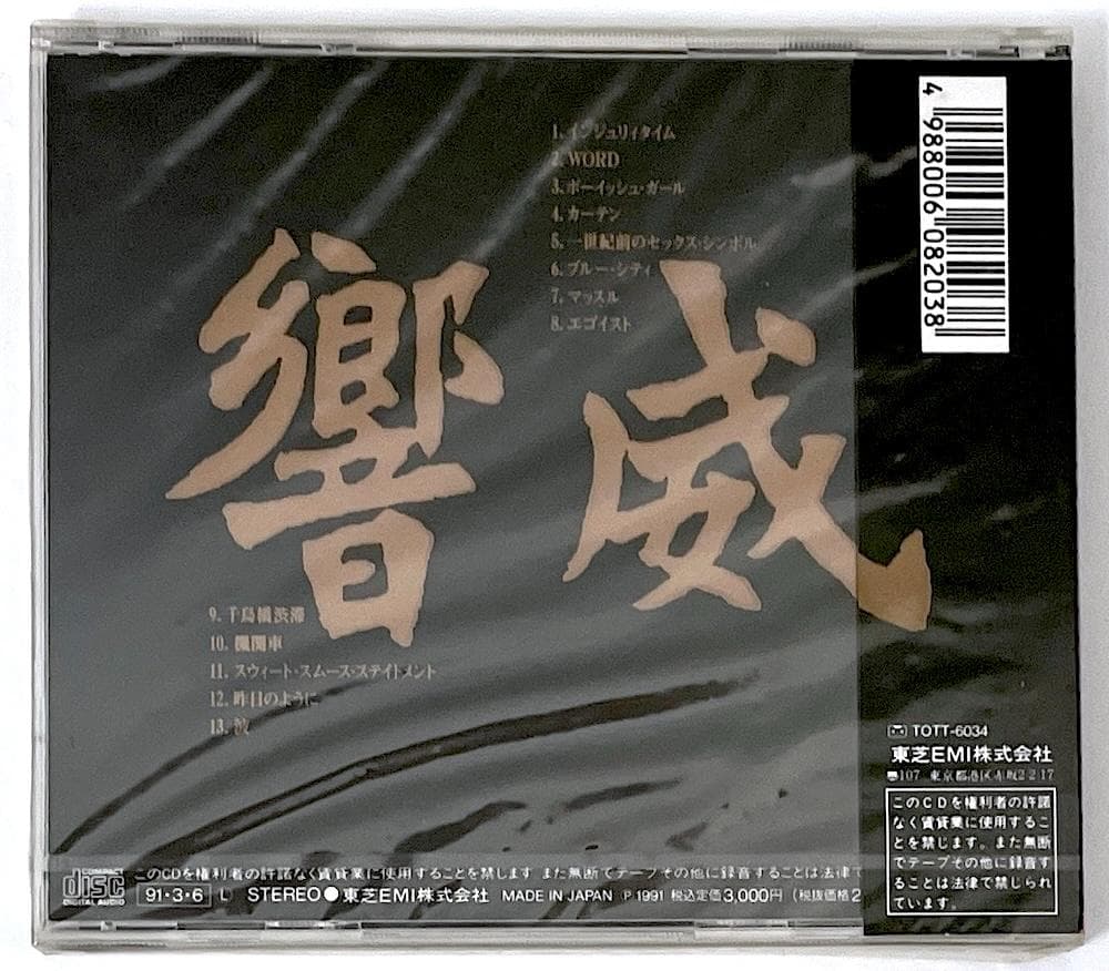 新品未開封 廃盤 CD 甲斐よしひろ ダブル・イニシアチブ
