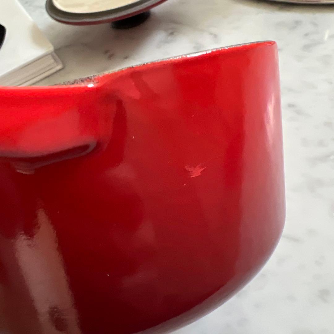 ル・クルーゼ Le Creuset ココットロンド 14cm&ラムカン2個セット