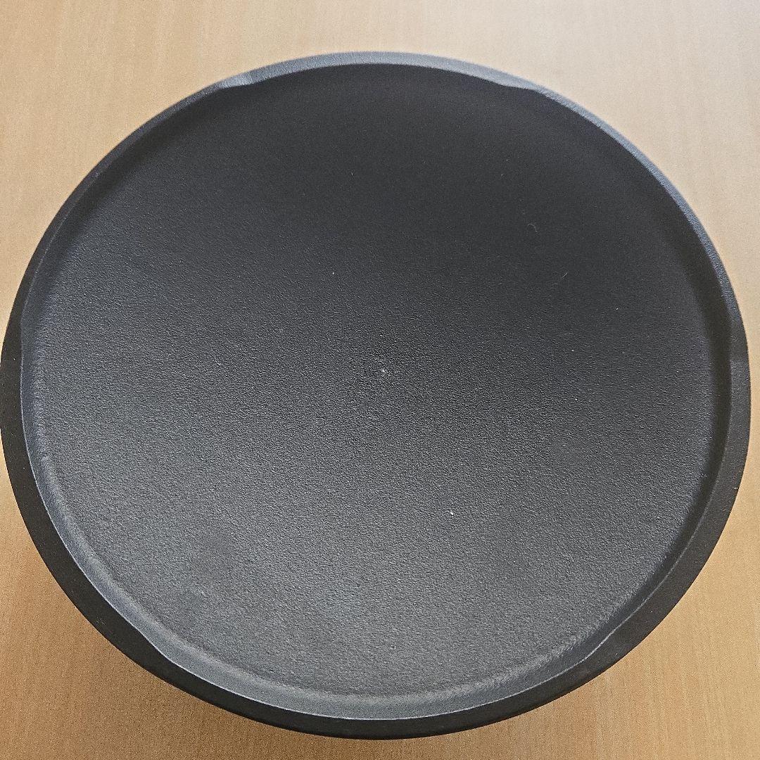 柳 宗理 南部鉄器 深型22cm鉄鍋 鉄蓋・鉄ハンドル付