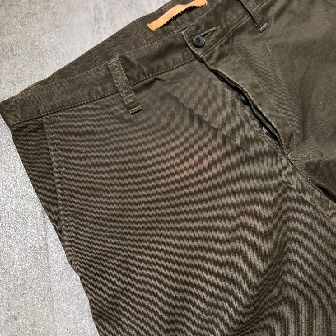 パンツ 00s ripvanwinkle cotton flare pants