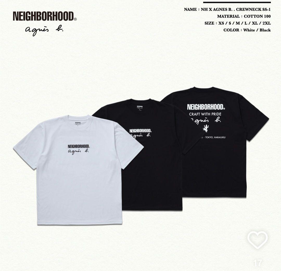 トップス NEIGHBORHOOD NH X AGNES B. . CREWNECK SS