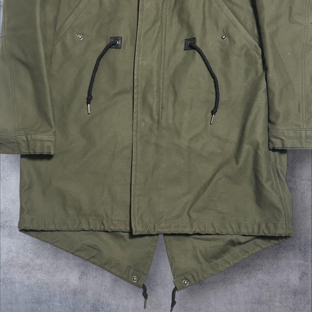 【美品】CASPER JOHN モッズコート　ファー付き　ライナー付き　Y2K