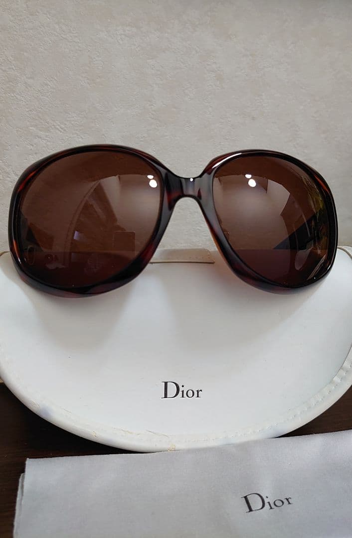 美品 Dior ディオール GLOSSY1 グロッシー サングラス べっ甲