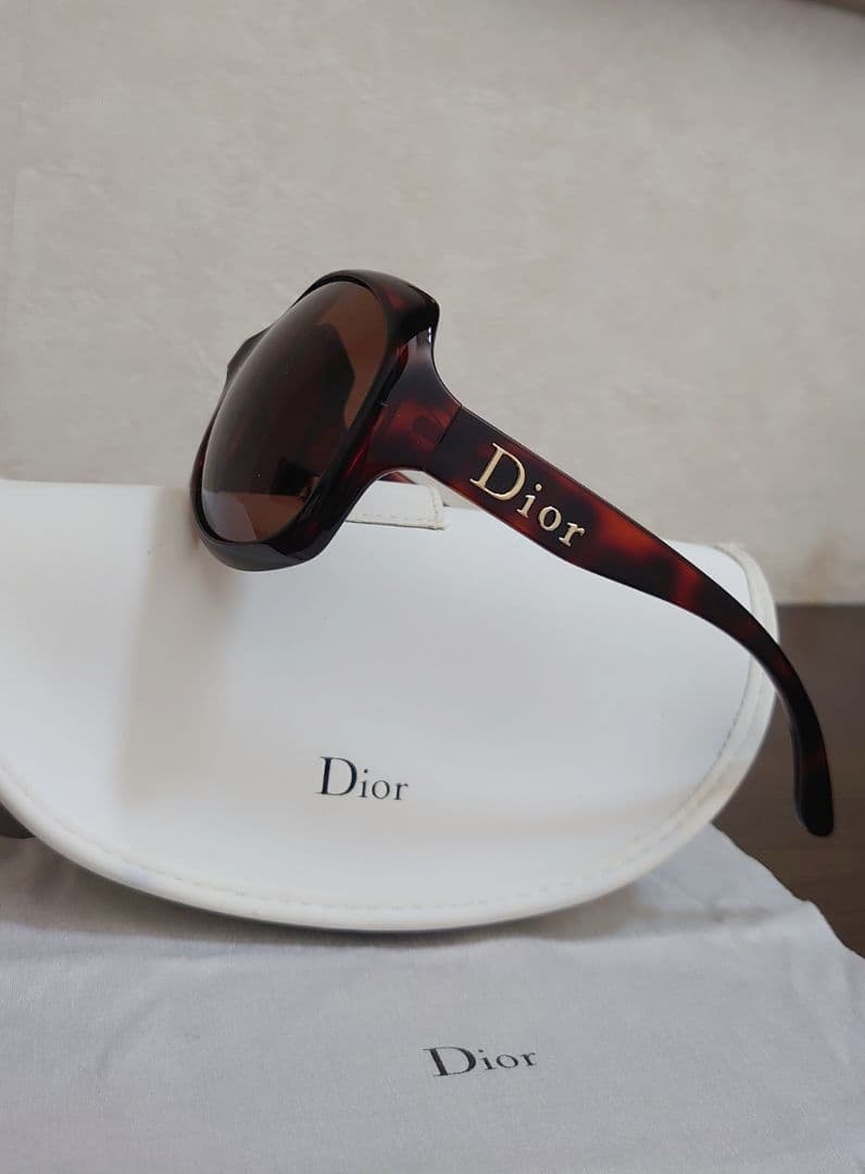 美品 Dior ディオール GLOSSY1 グロッシー サングラス べっ甲