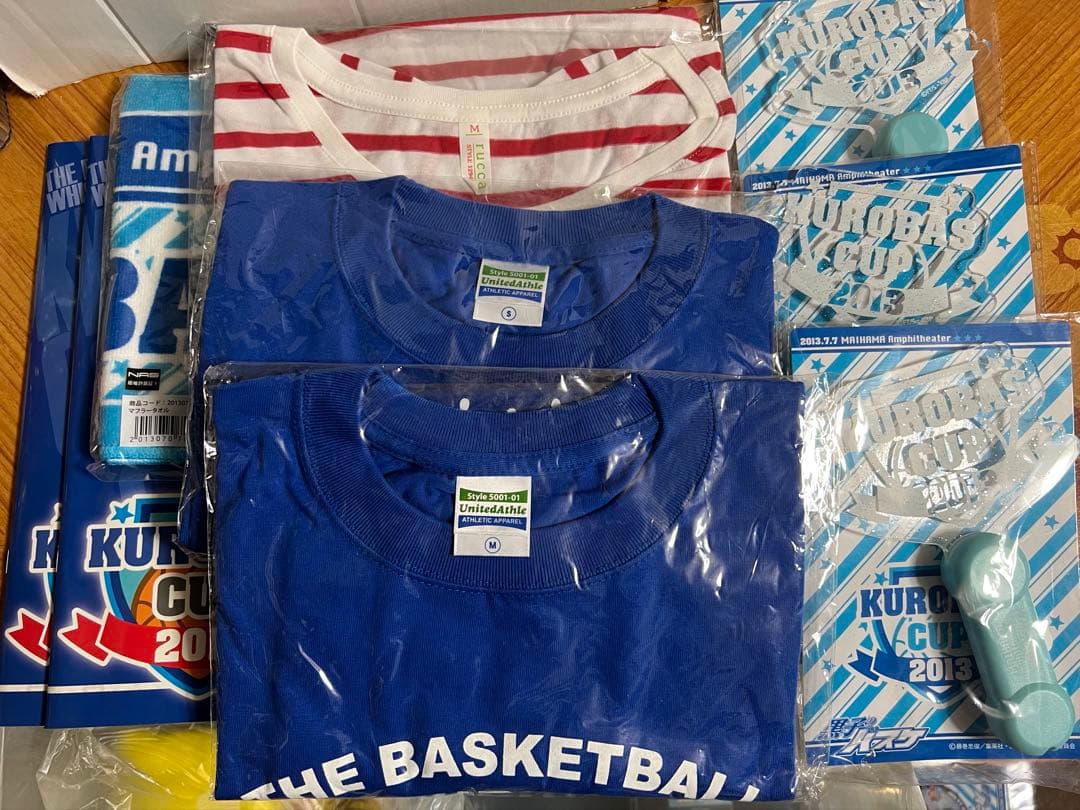 黒子のバスケ まとめ KUROBAS CUP Tシャツ 青峰大輝 黄瀬涼太