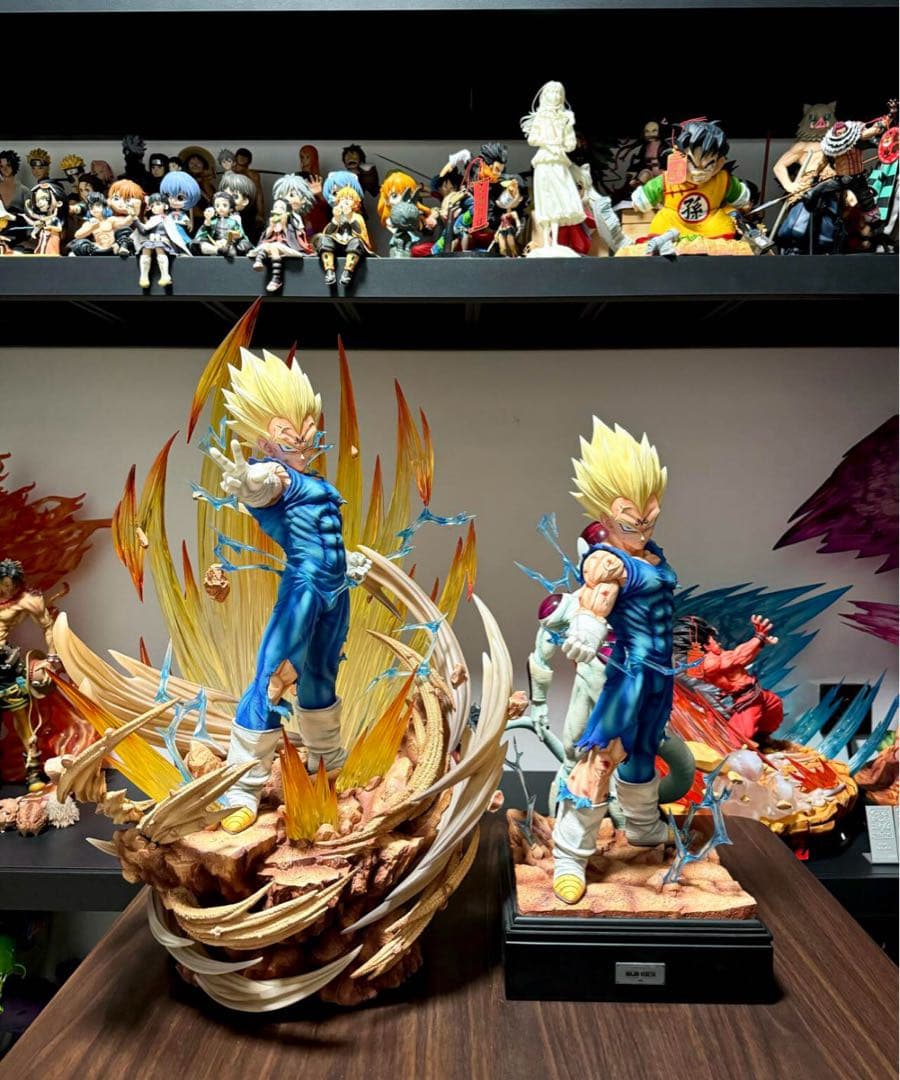 ドラゴンボール ベジータ ガレキ ガレージキット スタチュー X⑤④