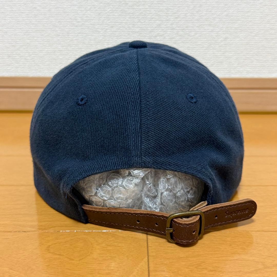 Supreme Classic Logo 6-Panel ネイビー 21ss