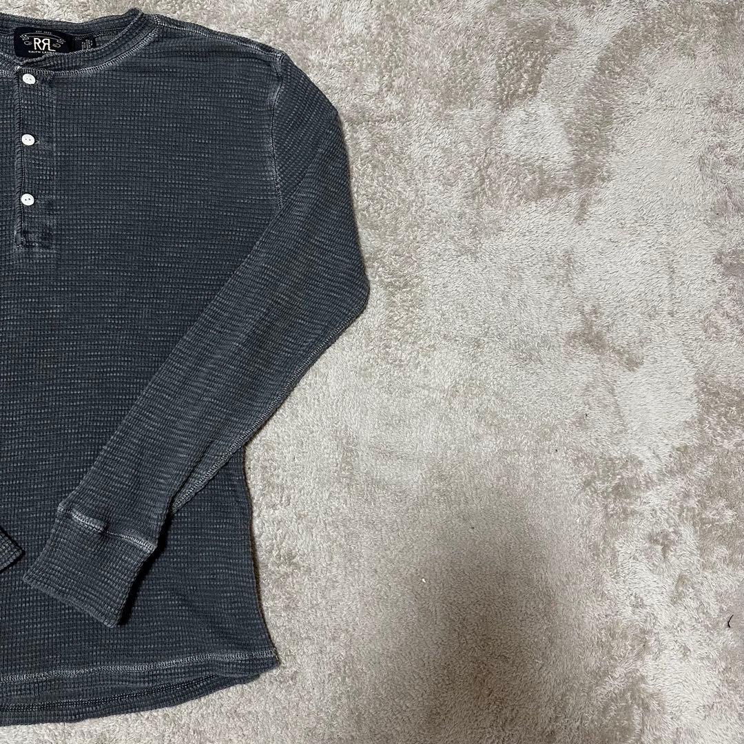 【キムタク着用‼️】【RRL】サーマル ヘルリーネックシャツ