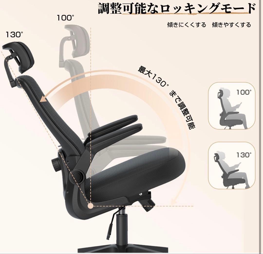 オフィスチェア デスクチェア 腰サポート パソコンチェア メッシュチェア