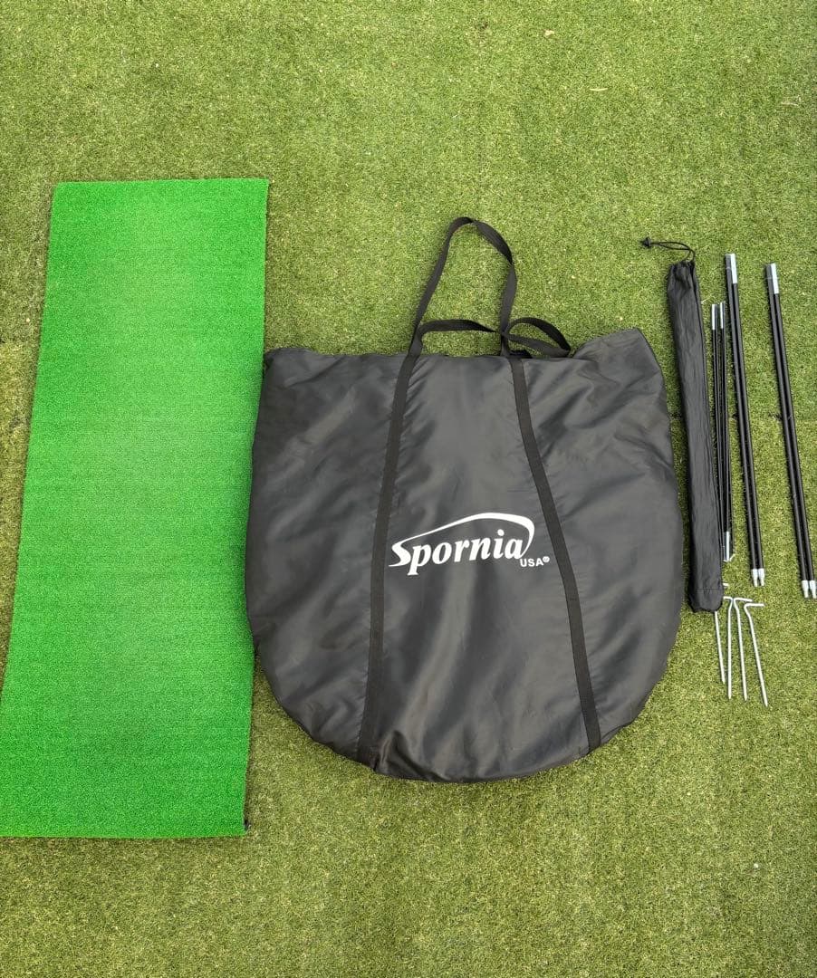 spornia ゴルフ練習用ネット ターゲット付き