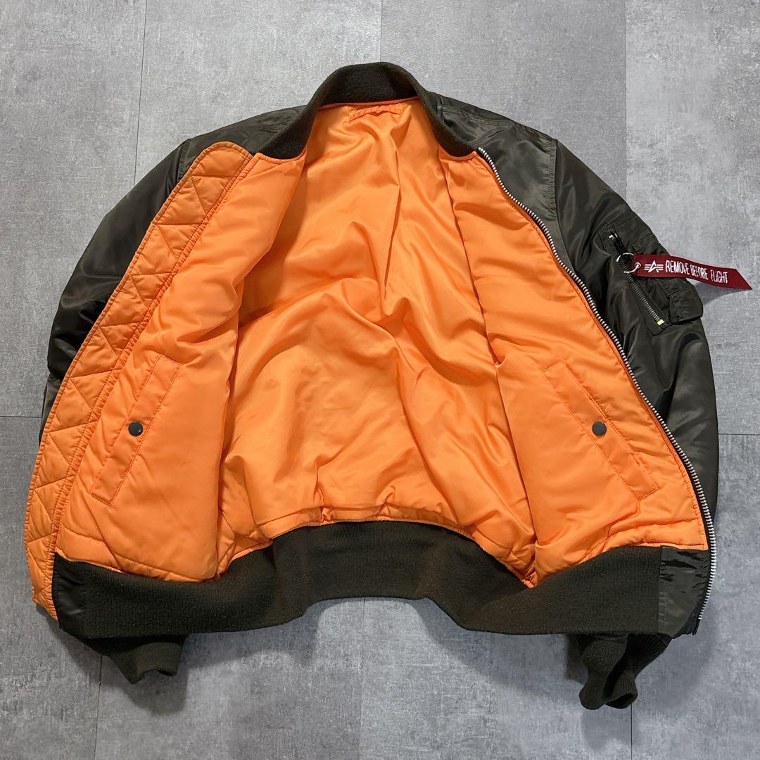 ALPHA INDUSTRIES MA-1 フライトジャケット　XL リバーシブ