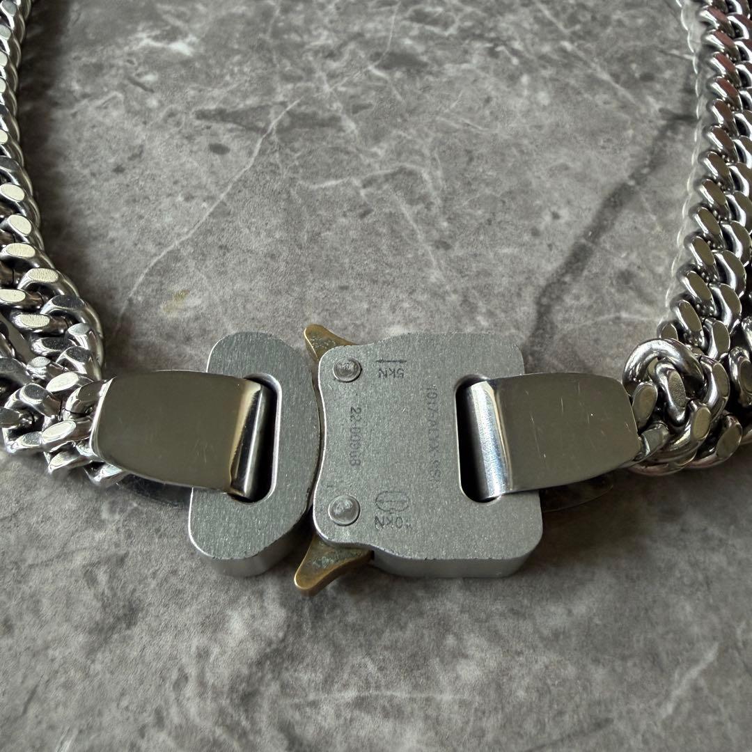【1017 ALYX 9SM】2X Chain Buckle Necklace