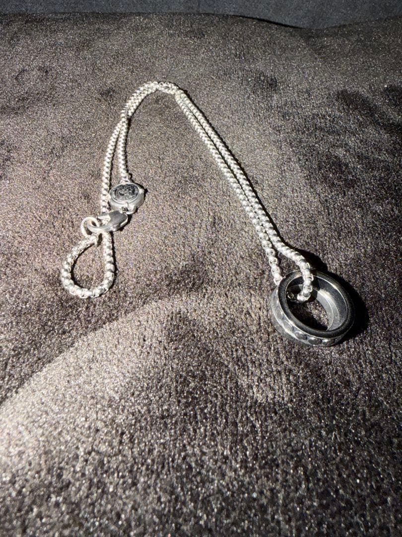 DIESEL リングペンダント ネックレス